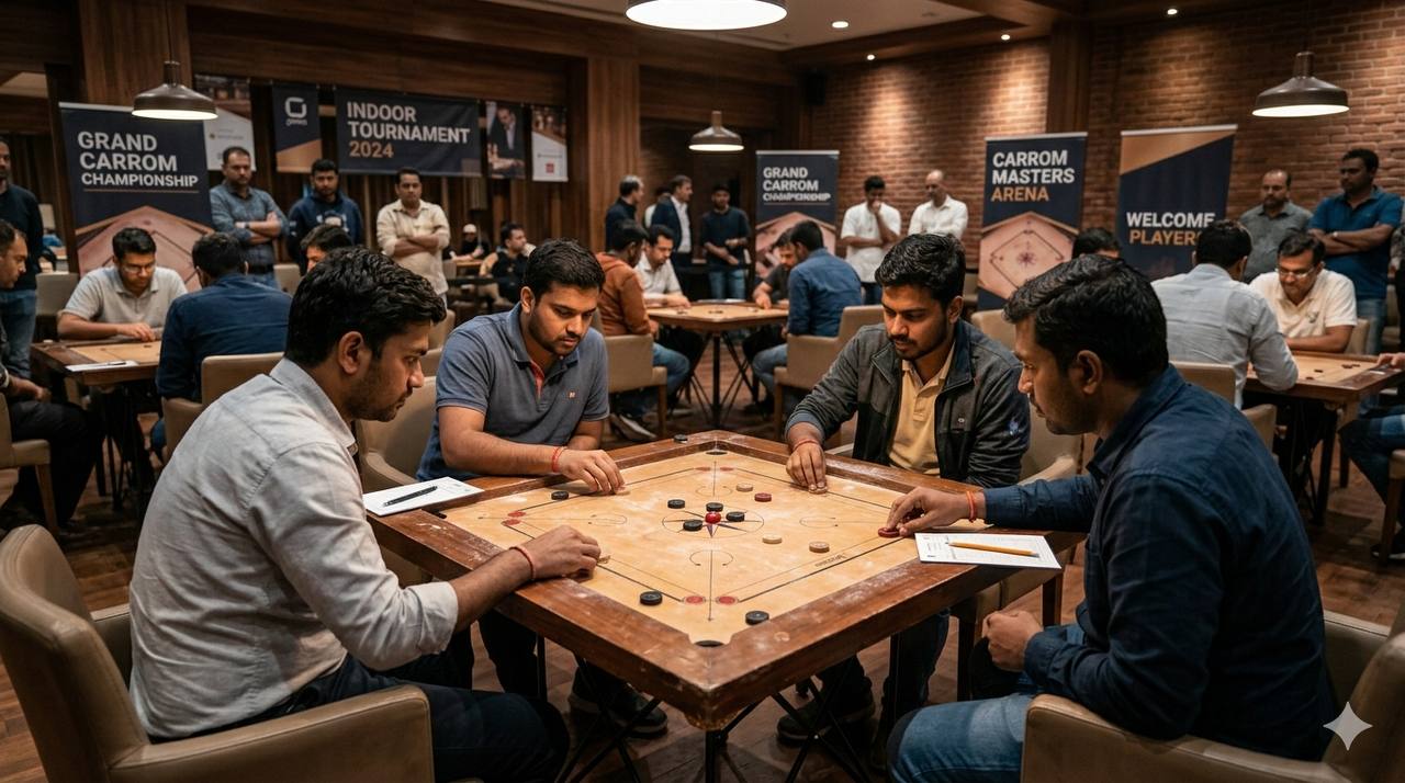 CISA Carrom Tournament Banner 1